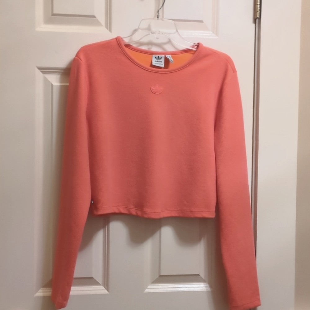 NWOT's, Super Cute Adidas Cropped Top, Sz XL